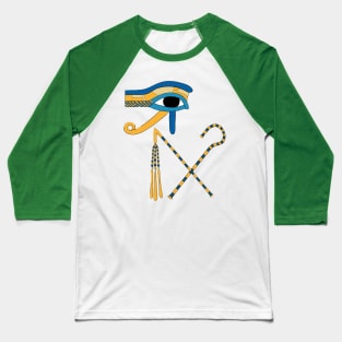 Pharaonic Instrument Design Baseball T-Shirt